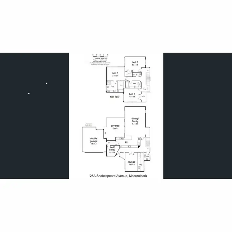Floorplan of Homely house listing, 25a Shakespeare Avenue, Mooroolbark VIC 3138