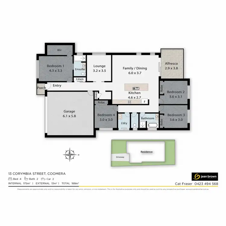 Floorplan of Homely house listing, 13 Corymbia Street, Coomera QLD 4209