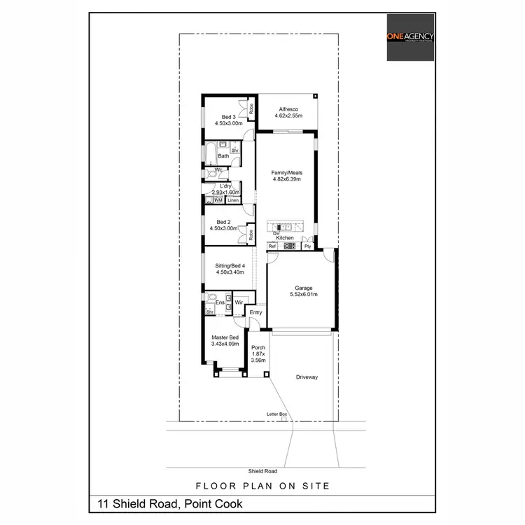 Floorplan of Homely house listing, 11 Shield Road, Point Cook VIC 3030