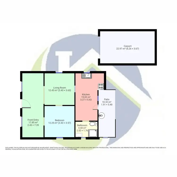 Floorplan of Homely house listing, 13-15 Dee River Road, Wowan QLD 4702