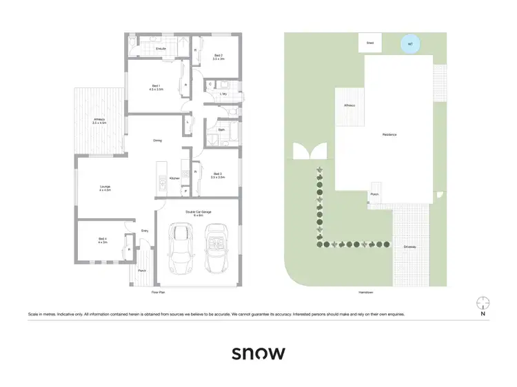 Floorplan of Homely house listing, 2 Bellara Drive, Harristown QLD 4350