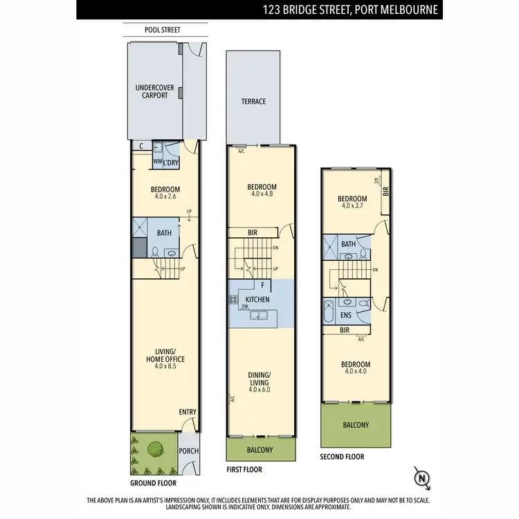 Floorplan of Homely house listing, 123 Bridge Street, Port Melbourne VIC 3207