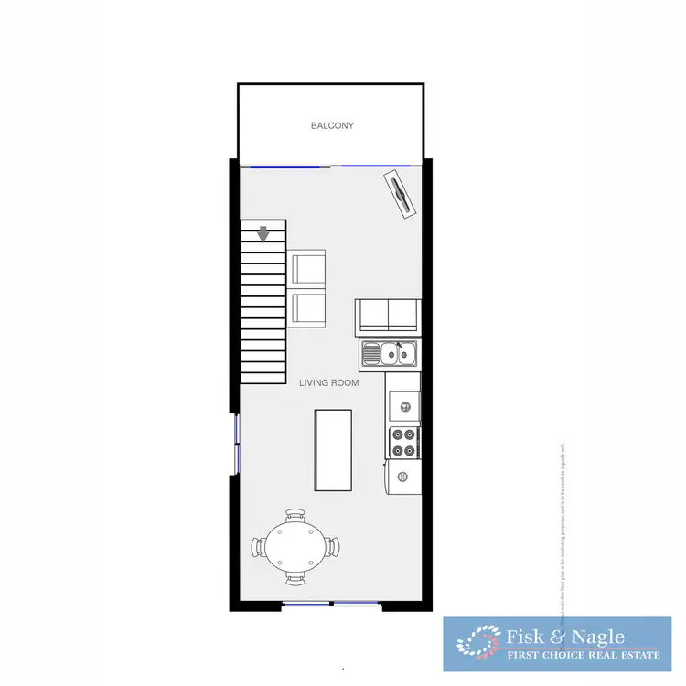 Floorplan of Homely unit listing, 3/27 - 29 Beach Street, Merimbula NSW 2548