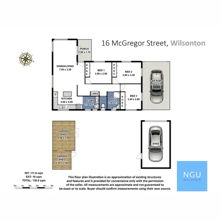Floorplan of Homely house listing, 16 McGregor Street, Wilsonton QLD 4350