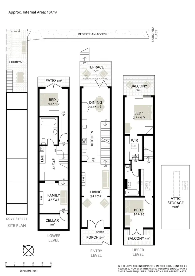 Floorplan of Homely house listing, 25 Cove Street, Birchgrove NSW 2041