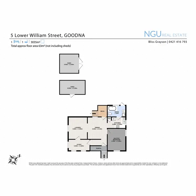 Floorplan of Homely house listing, 5 Lower William Street, Goodna QLD 4300