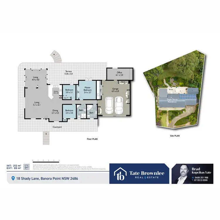 Floorplan of Homely house listing, 18 Shady Lane, Banora Point NSW 2486