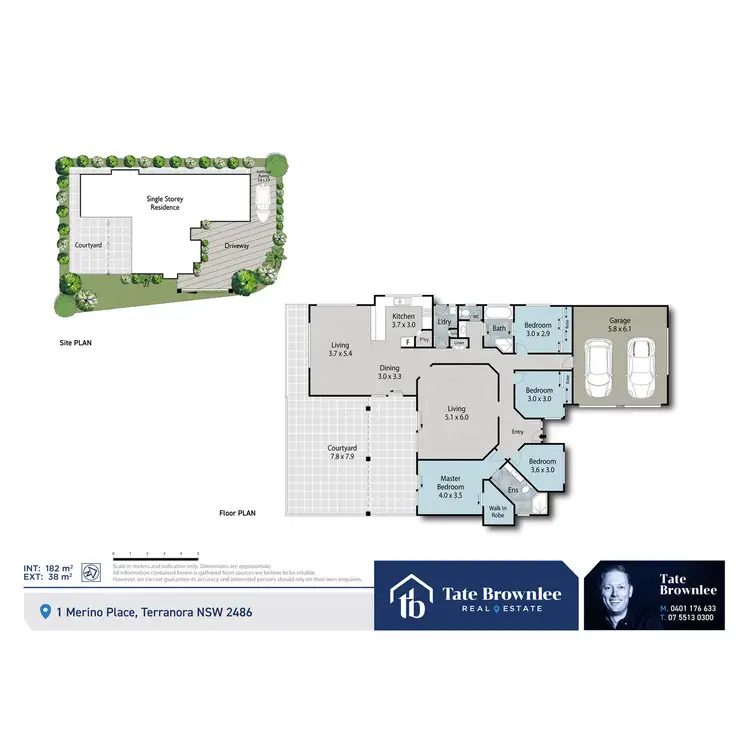 Floorplan of Homely house listing, 1 Merino Place, Terranora NSW 2486