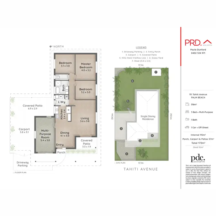 Floorplan of Homely house listing, 111 Tahiti Avenue, Palm Beach QLD 4221