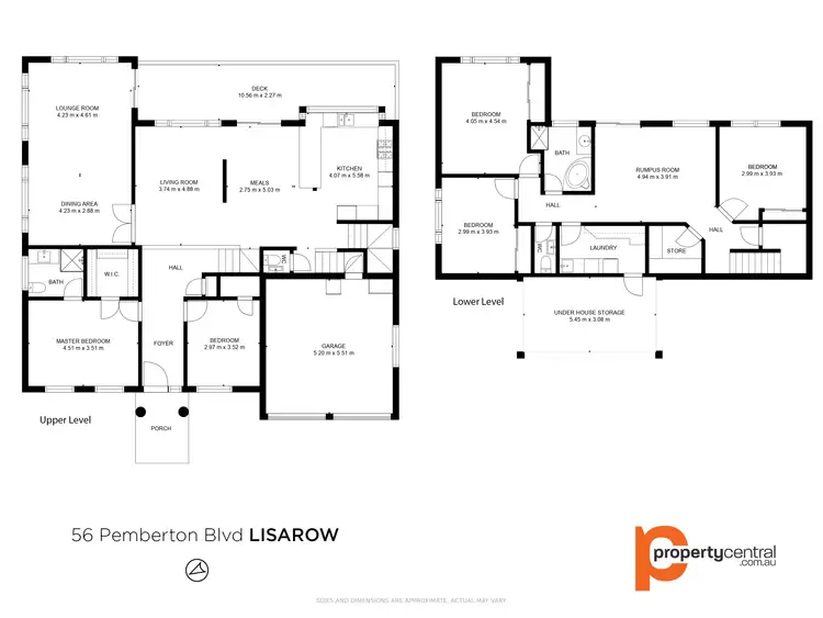 Floorplan of Homely house listing, 56 Pemberton Boulevard, Lisarow NSW 2250
