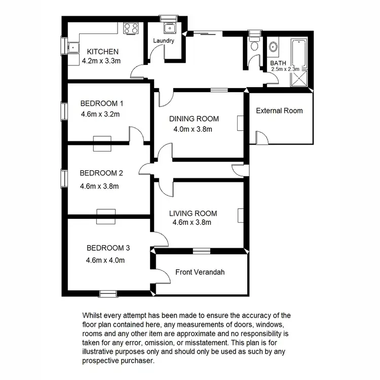 Floorplan of Homely house listing, 28 Main Street, Carrieton SA 5432