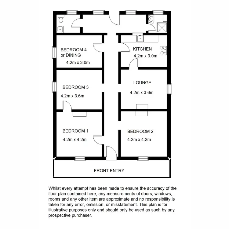Floorplan of Homely house listing, 37 Mackay Street, Port Augusta SA 5700