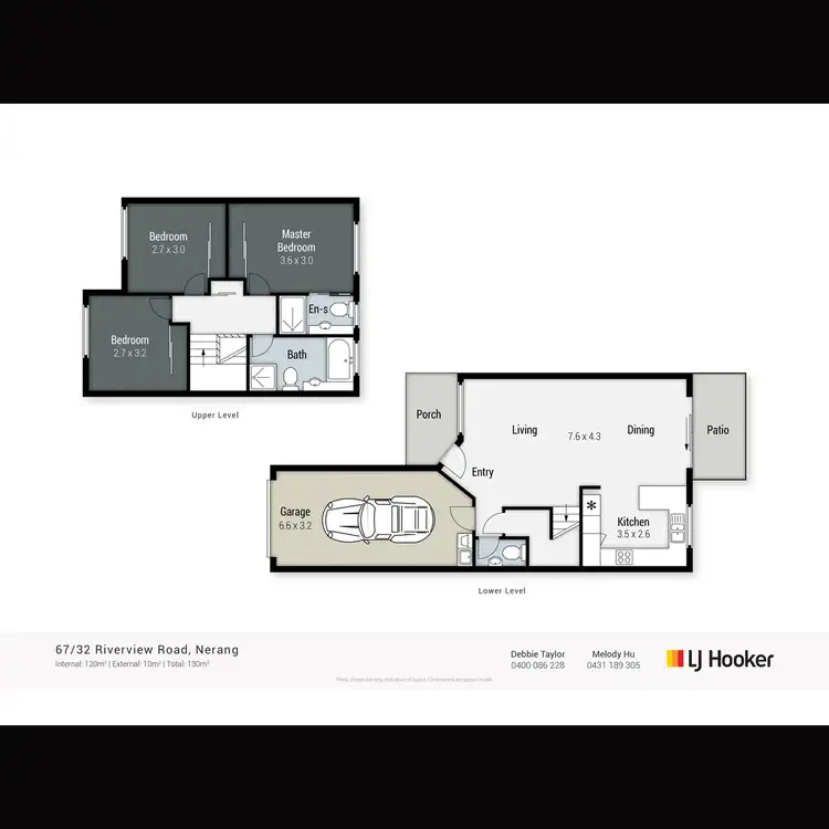 Floorplan of Homely townhouse listing, 67/32 Riverview Road, Nerang QLD 4211