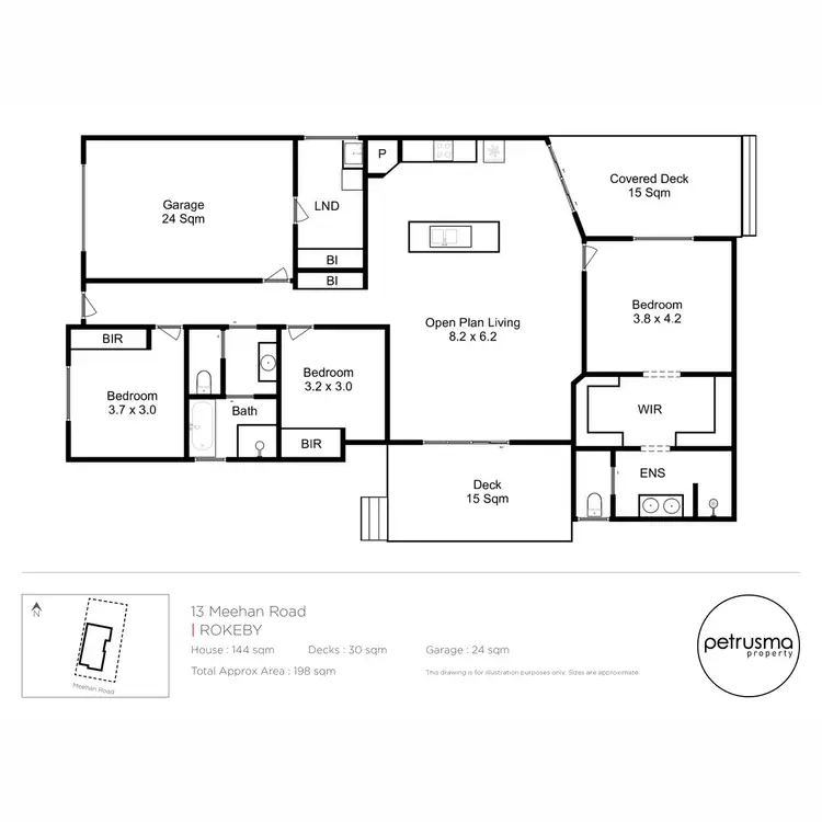 Floorplan of Homely house listing, 69/18 Meehan Road, Rokeby TAS 7019