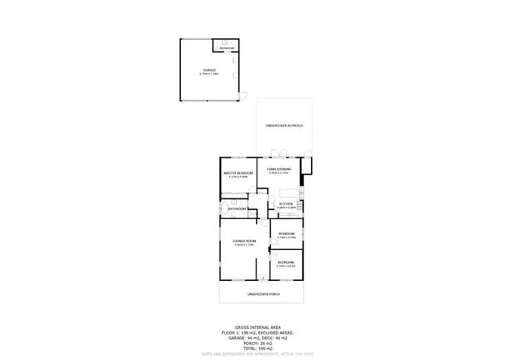 Floorplan of Homely house listing, 100 Tarakan Street, Wodonga VIC 3690