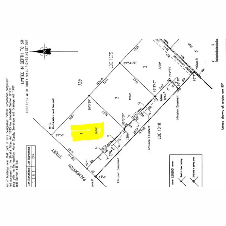 Floorplan of Homely villa listing, 1/60 Palmerston Street, St James WA 6102