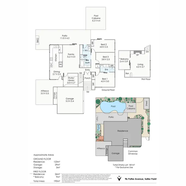 Floorplan of Homely house listing, 3/28 Potter Avenue, Salter Point WA 6152