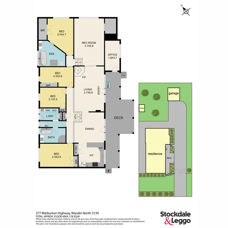 Floorplan of Homely house listing, 277 Warburton Highway, Wandin North VIC 3139