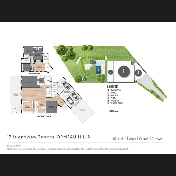 Floorplan of Homely house listing, 17 Islandview Terrace, Ormeau Hills QLD 4208