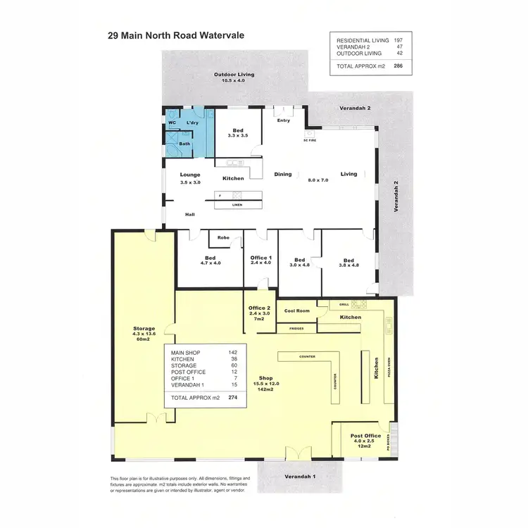 Floorplan of Homely other listing, 29 Main North Road, Watervale SA 5452