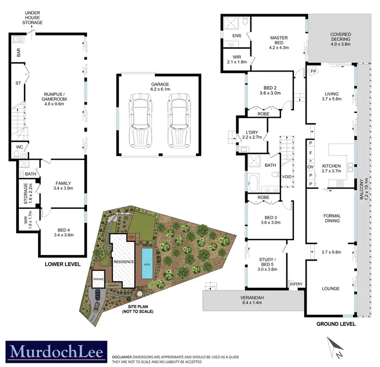 Floorplan of Homely house listing, 6 Dewberry Way, Castle Hill NSW 2154