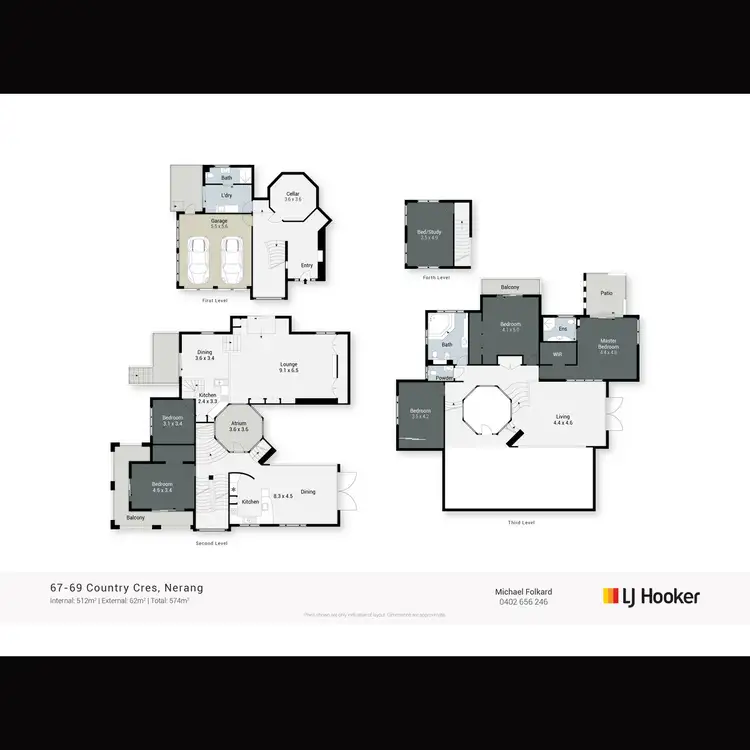 Floorplan of Homely house listing, 67-69 Country Crescent, Nerang QLD 4211