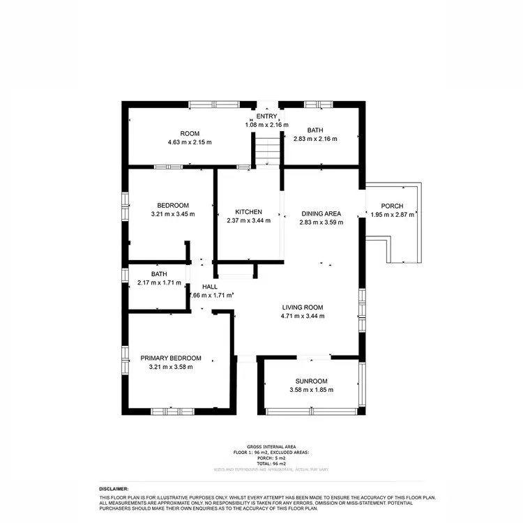Floorplan of Homely house listing, 64 Pegg Road, Rocklea QLD 4106