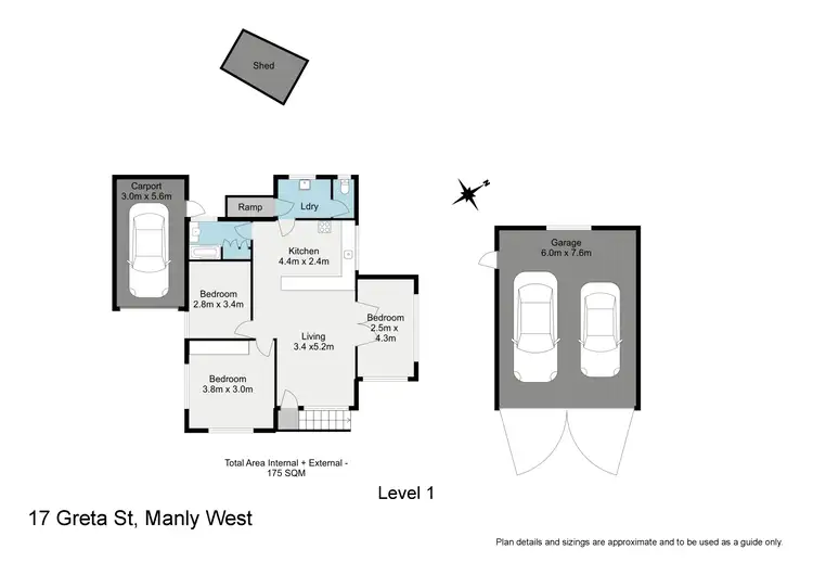 Floorplan of Homely house listing, 17 Greta Street, Manly West QLD 4179