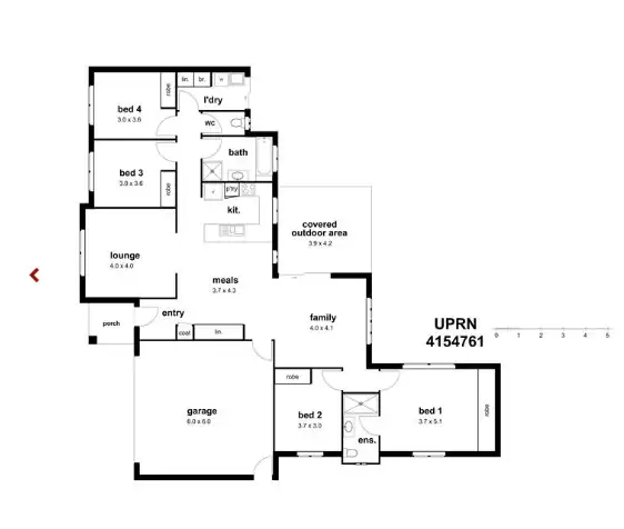 Floorplan of Homely house listing, Address available on request