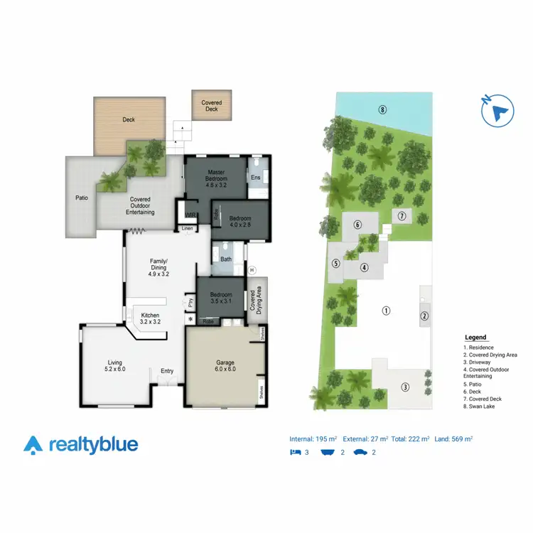 Floorplan of Homely house listing, 58 Harrier Drive, Burleigh Waters QLD 4220