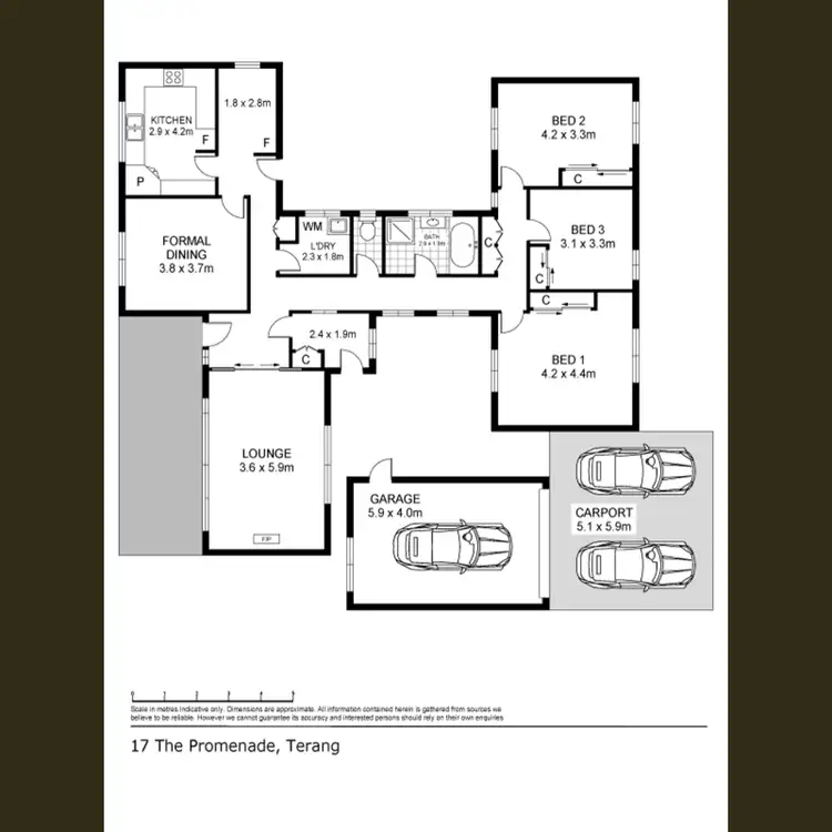 Floorplan of Homely house listing, 93 High Street, Terang VIC 3264
