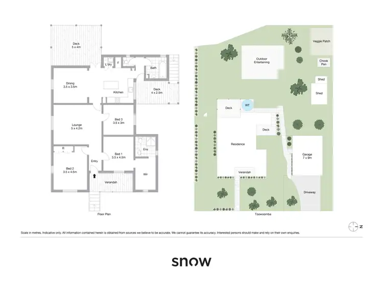 Floorplan of Homely house listing, 7 Wyndham Street, North Toowoomba QLD 4350