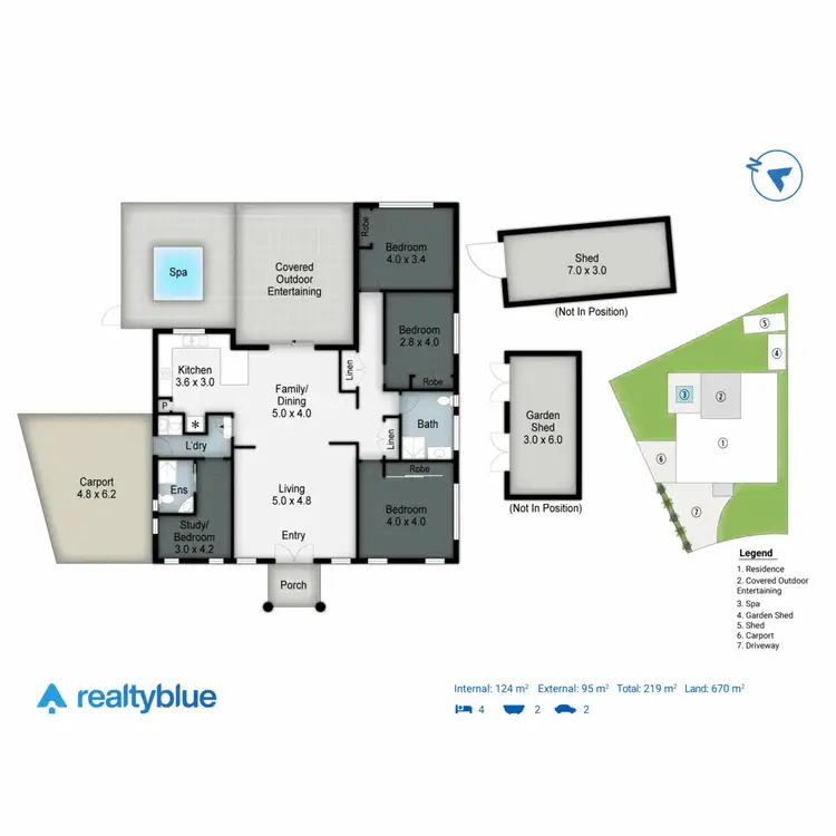 Floorplan of Homely house listing, 3 Comet Court, Burleigh Waters QLD 4220