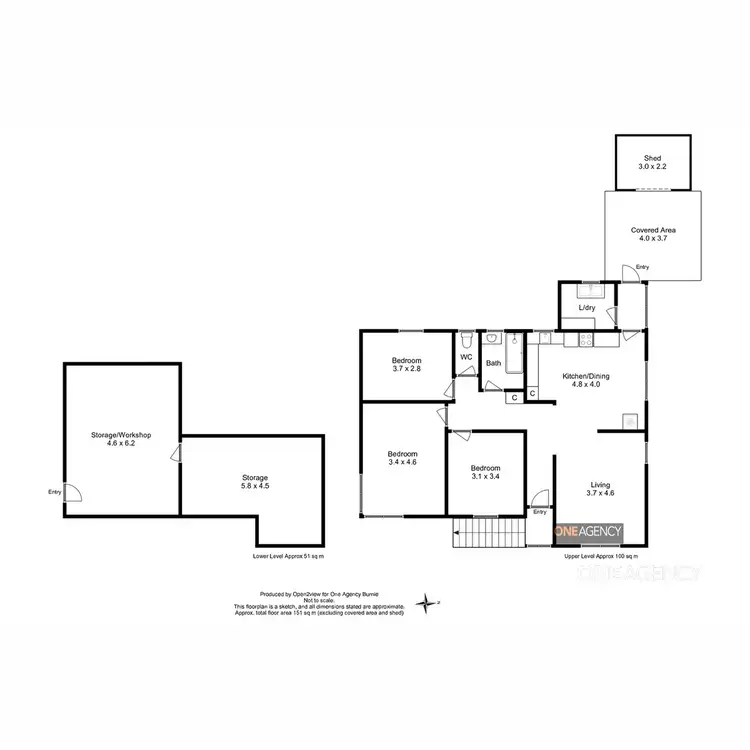 Floorplan of Homely house listing, 17 Conrad Street, Acton TAS 7320