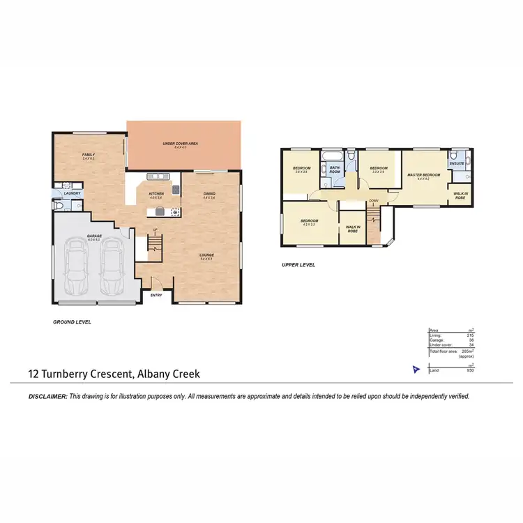 Floorplan of Homely house listing, 12 Turnberry Crescent, Albany Creek QLD 4035