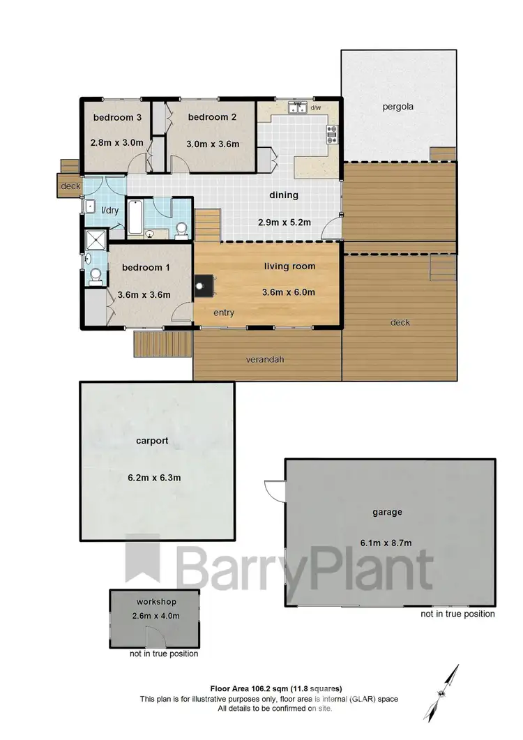 Floorplan of Homely house listing, 20 Lisheen Road, Cockatoo VIC 3781