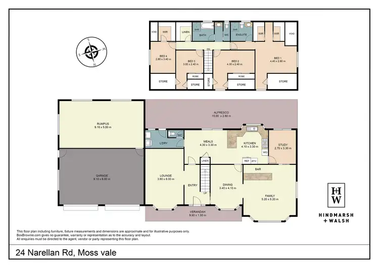 Floorplan of Homely house listing, 24 Narellan Road, Moss Vale NSW 2577