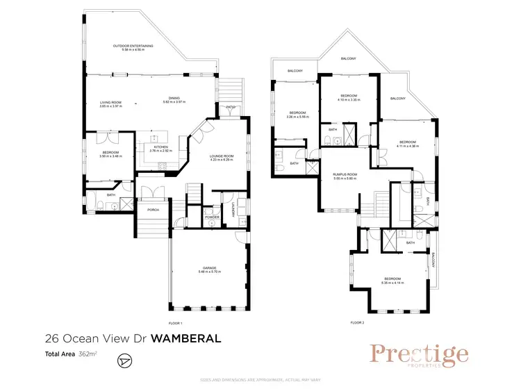 Floorplan of Homely house listing, 26 Ocean View Drive, Wamberal NSW 2260