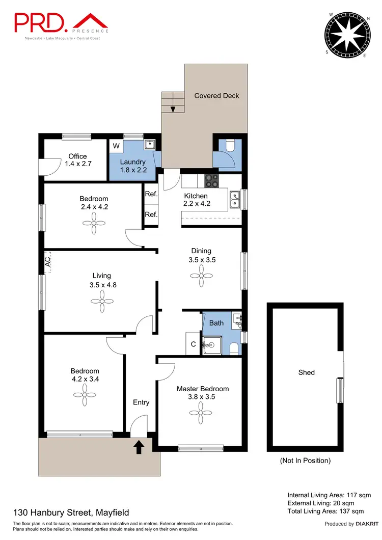 Floorplan of Homely house listing, 130 Hanbury Street, Mayfield NSW 2304