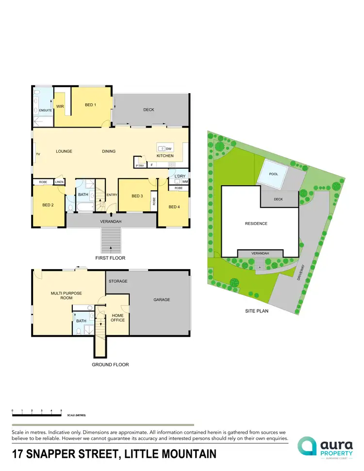 Floorplan of Homely house listing, 17 Snapper Street, Little Mountain QLD 4551