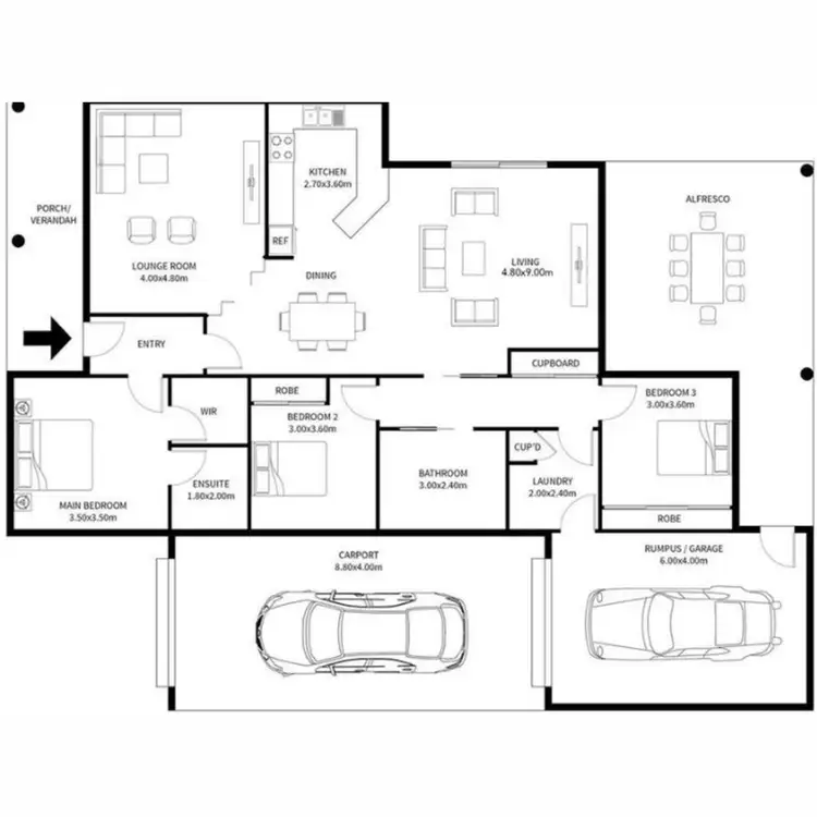 Floorplan of Homely house listing, 31 Seabreeze Avenue, Sulphur Creek TAS 7316