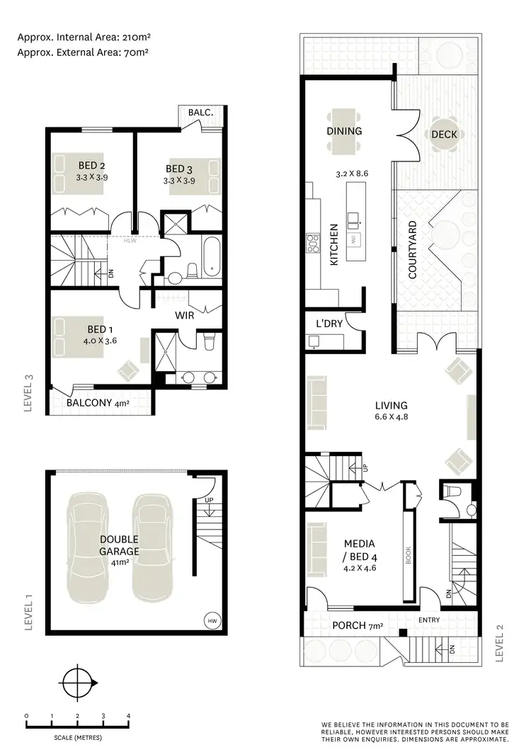 Floorplan of Homely terrace listing, 26 Flinton Street, Paddington NSW 2021