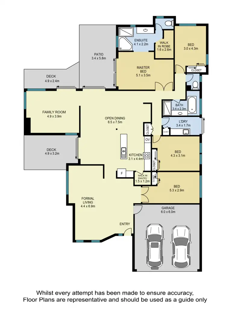 Floorplan of Homely house listing, 7 Barklya Crescent, Sinnamon Park QLD 4073