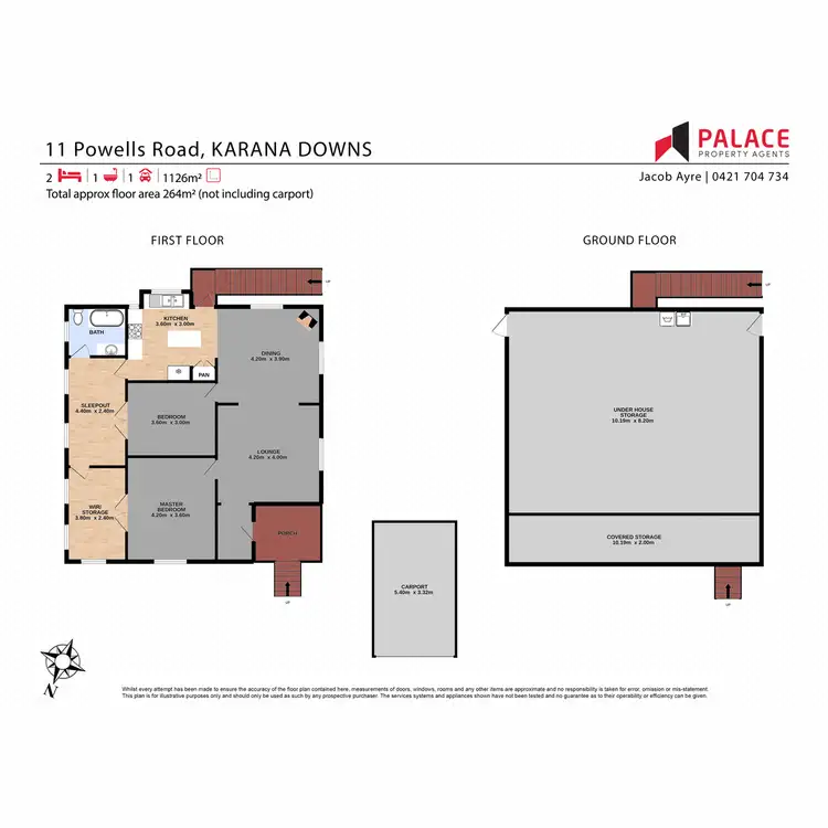 Floorplan of Homely house listing, 11 Powells Road, Karana Downs QLD 4306
