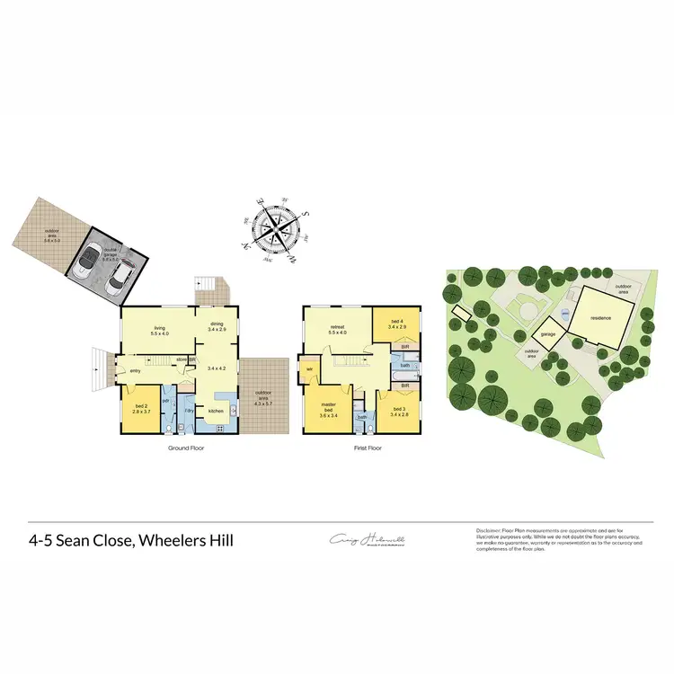 Floorplan of Homely house listing, 4-5 Sean Close, Wheelers Hill VIC 3150
