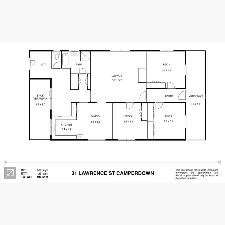 Floorplan of Homely house listing, 31 Lawrence Street, Camperdown VIC 3260