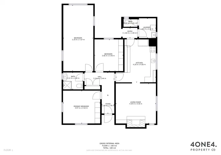 Floorplan of Homely house listing, 10 Seamew Street, Claremont TAS 7011