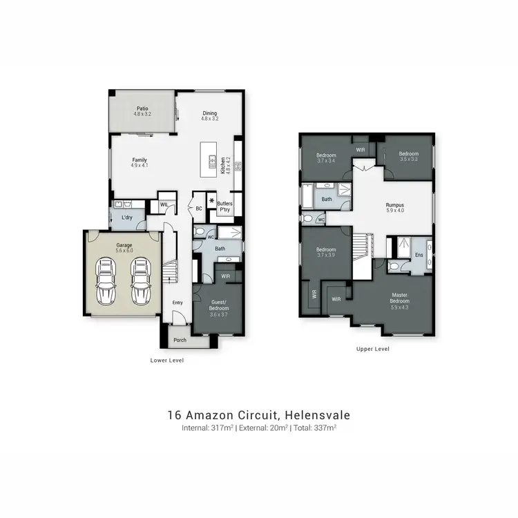 Floorplan of Homely house listing, 16 Amazon Circuit, Helensvale QLD 4212