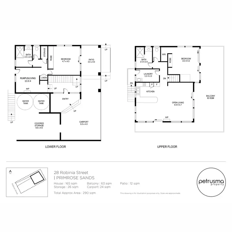 Floorplan of Homely house listing, 28 Robinia Street, Primrose Sands TAS 7173