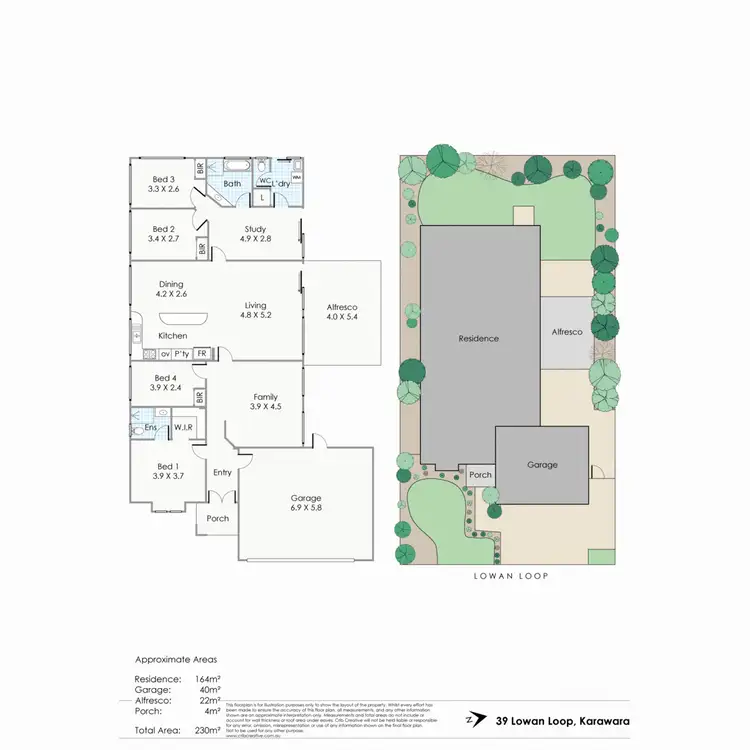 Floorplan of Homely house listing, 39 Lowan Loop, Karawara WA 6152